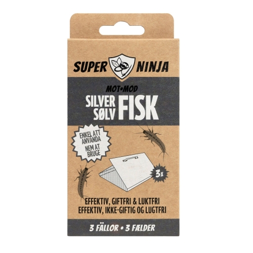 Hopeakala-ansat, 3-pack - Super Ninja