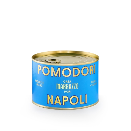 kokonaiset tomaattisäilykkeet, Pomodori Napoli, 420g - Casa Marrazzo