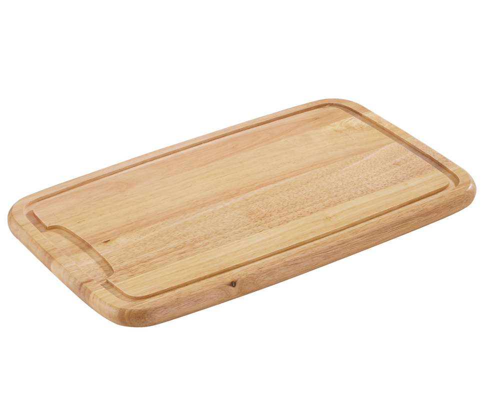 Trancher Rubberwood 42x27,5 cm - Zassenhaus ryhmässä Ruoanlaitto / Keittiövälineet / Leikkuulaudat @ KitchenLab (1073-29595)