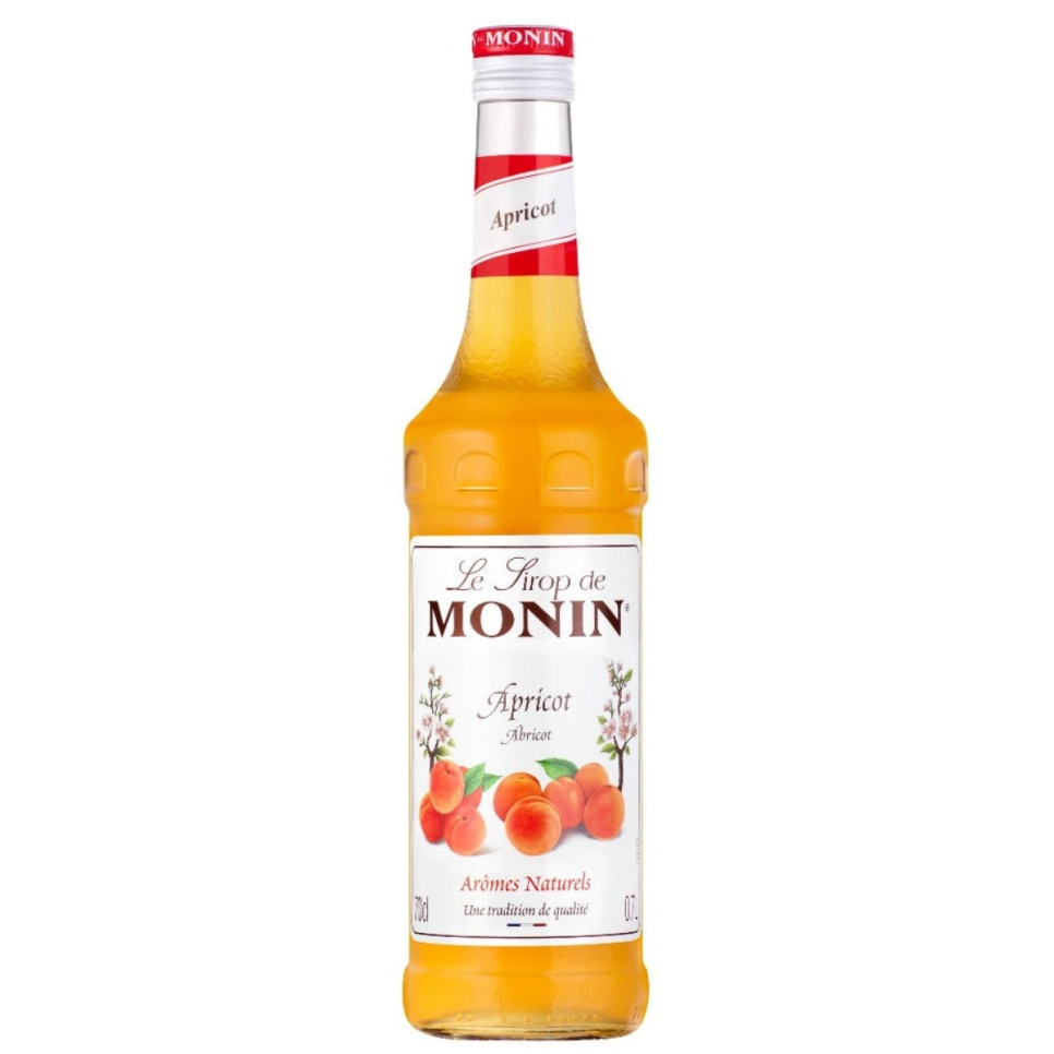 Monin Apricot Syrup 70 cl ryhmässä Baari & Viini / Baaritarvikkeet / Muut baaritarvikkeet @ KitchenLab (1083-30689)