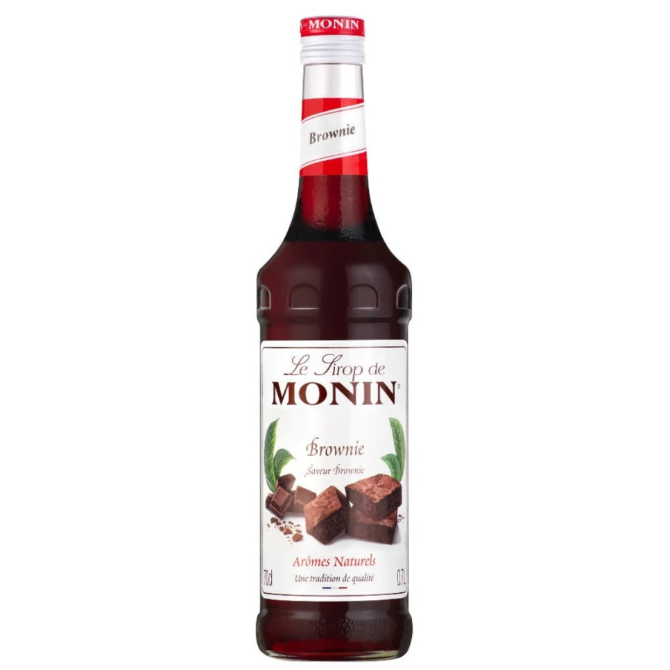 Monin Brownie Syrup 70 cl ryhmässä Baari & Viini / Baaritarvikkeet / Muut baaritarvikkeet @ KitchenLab (1083-30697)