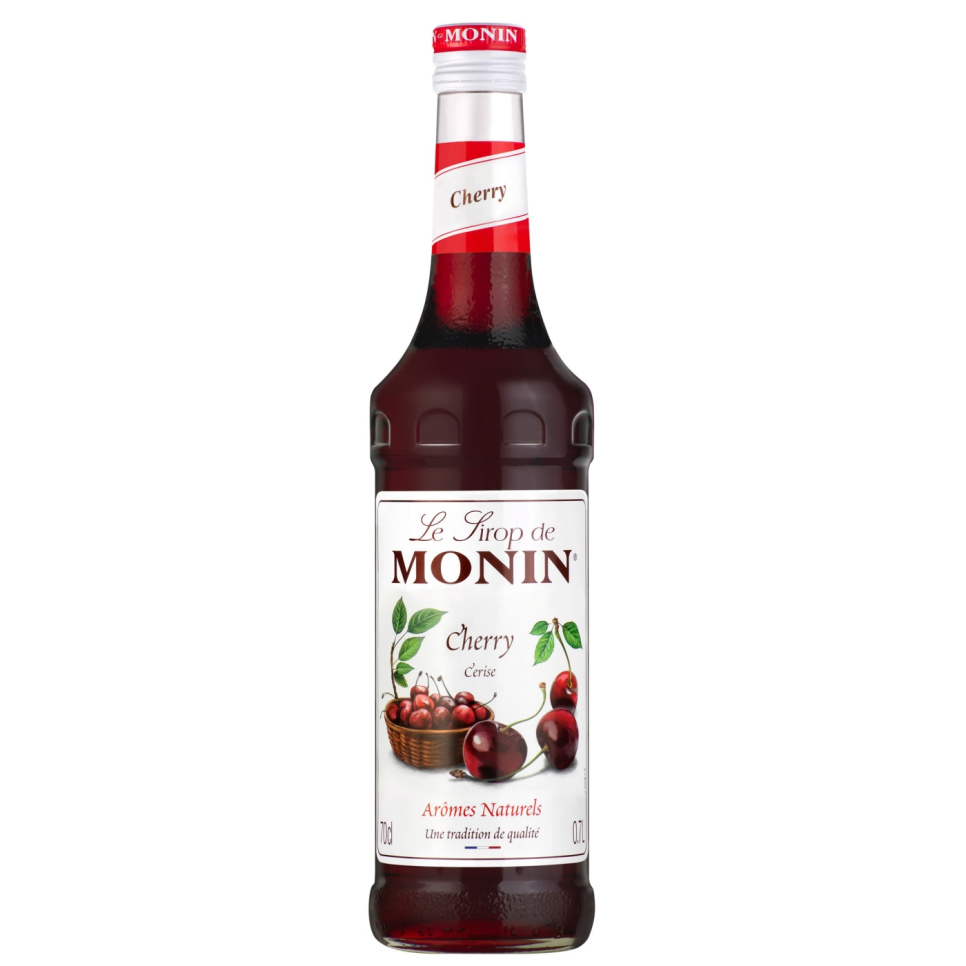 Monin Cherry Syrup 70 cl ryhmässä Baari & Viini / Baaritarvikkeet / Muut baaritarvikkeet @ KitchenLab (1083-30705)