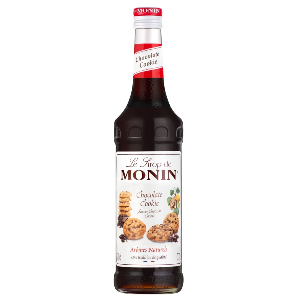 Monin Chocolate Cookie Syrup 70 cl ryhmässä Baari & Viini / Baaritarvikkeet / Muut baaritarvikkeet @ KitchenLab (1083-30707)