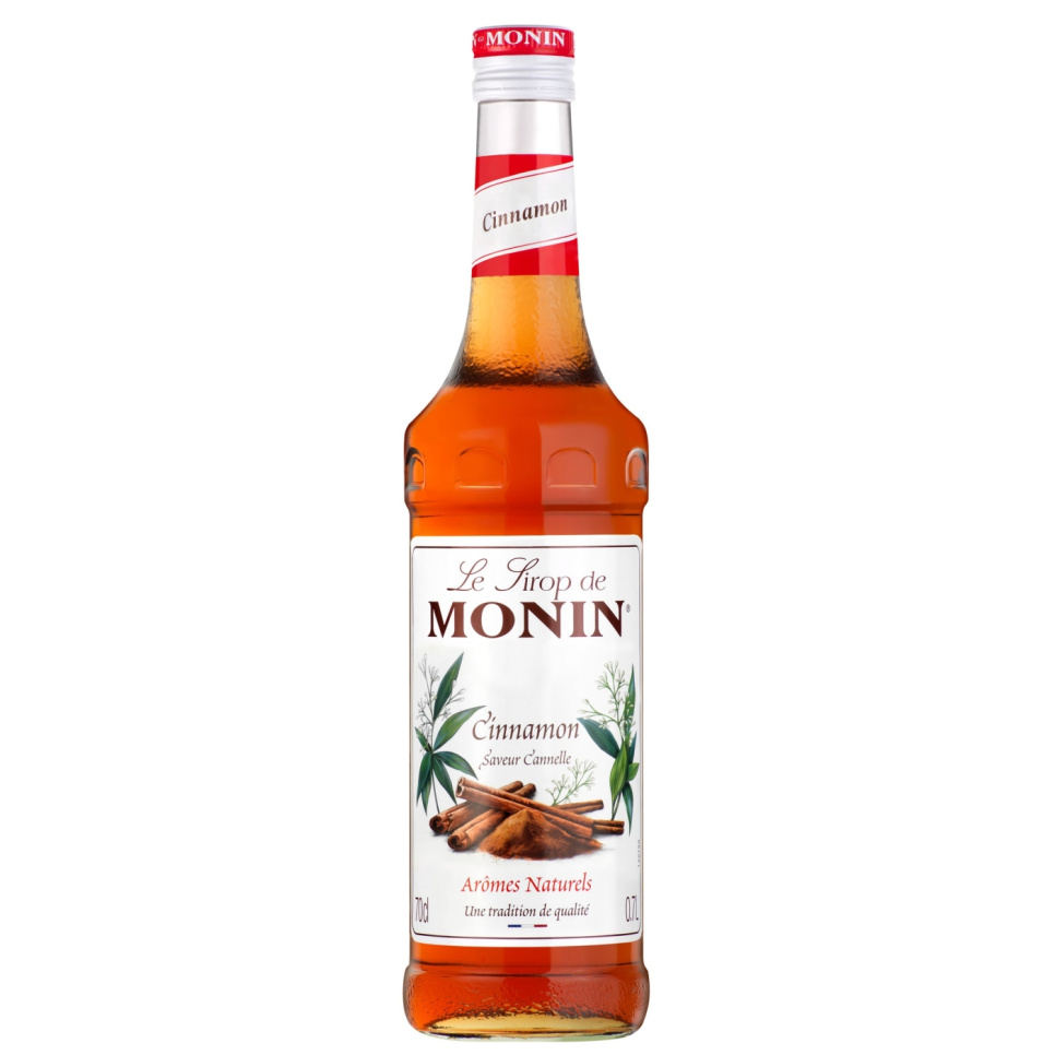 Monin Cinnamon Syrup 70 cl ryhmässä Baari & Viini / Baaritarvikkeet / Muut baaritarvikkeet @ KitchenLab (1083-30709)