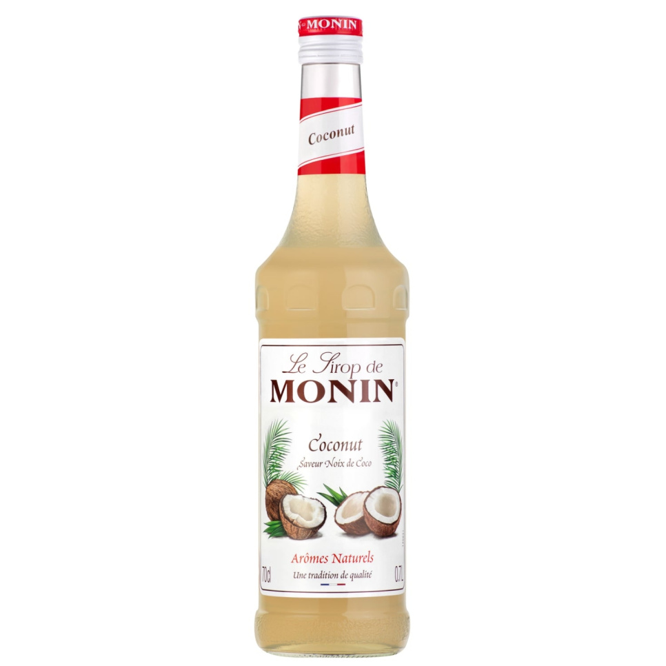 Monin Coconut Syrup 70 cl ryhmässä Baari & Viini / Baaritarvikkeet / Muut baaritarvikkeet @ KitchenLab (1083-30710)