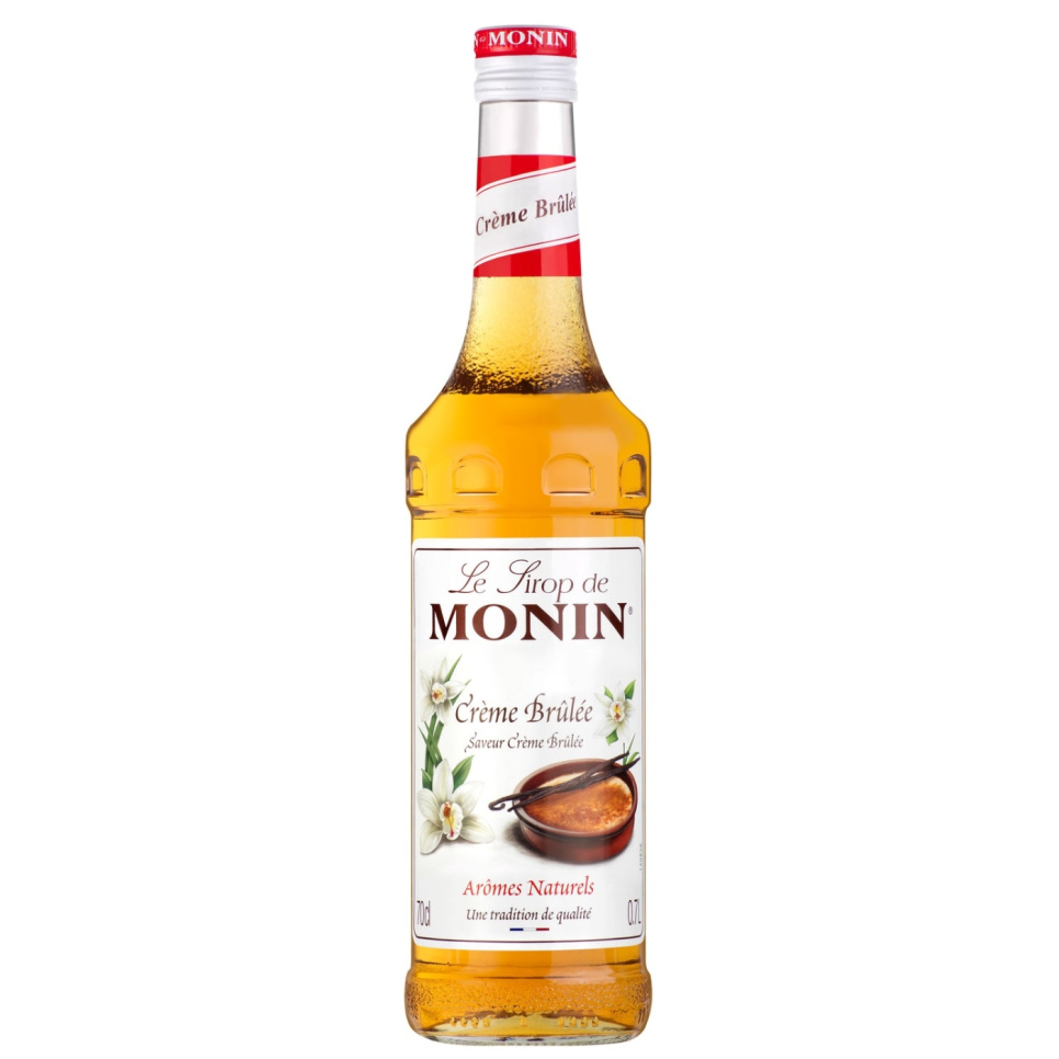 Monin Creme Brulee Syrup 70 cl ryhmässä Baari & Viini / Baaritarvikkeet / Muut baaritarvikkeet @ KitchenLab (1083-30713)