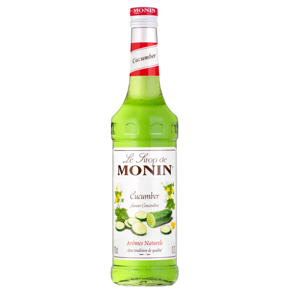 Monin Cucumber Syrup 70 cl ryhmässä Baari & Viini / Baaritarvikkeet / Muut baaritarvikkeet @ KitchenLab (1083-30714)