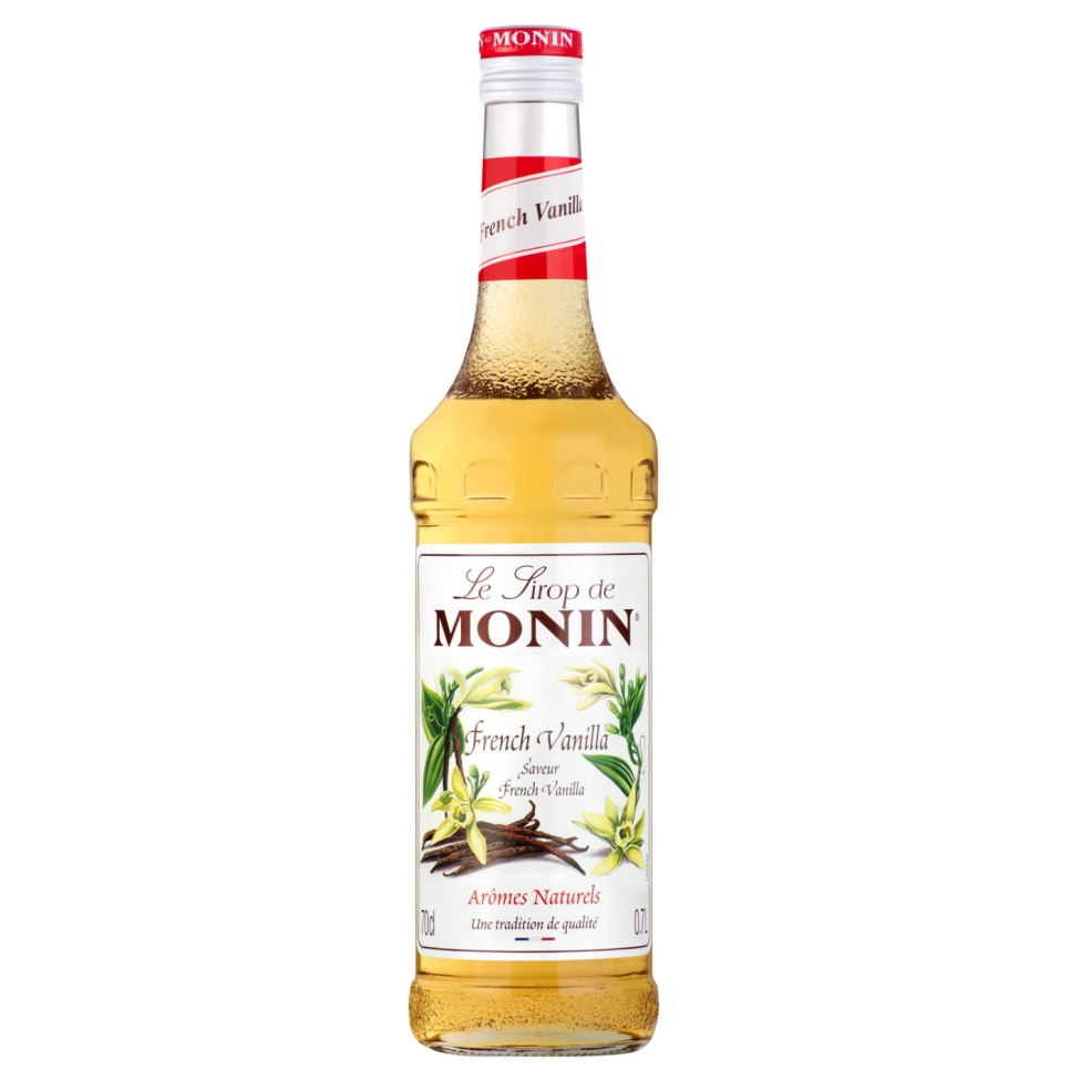 Monin French Vanilla Syrup 70 cl ryhmässä Baari & Viini / Baaritarvikkeet / Muut baaritarvikkeet @ KitchenLab (1083-30717)