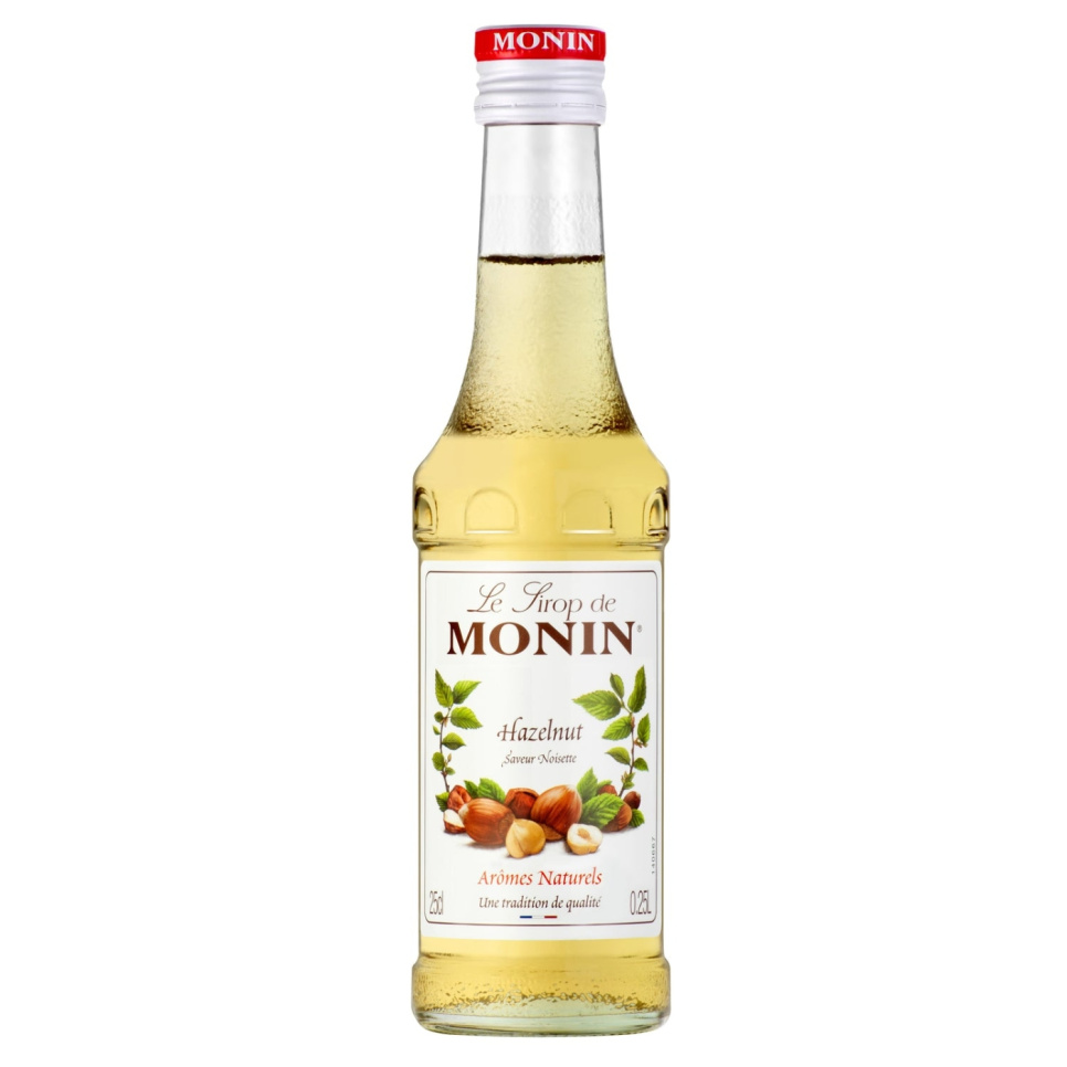 Monin Hazelnut Syrup 70 cl ryhmässä Baari & Viini / Baaritarvikkeet / Muut baaritarvikkeet @ KitchenLab (1083-30726)