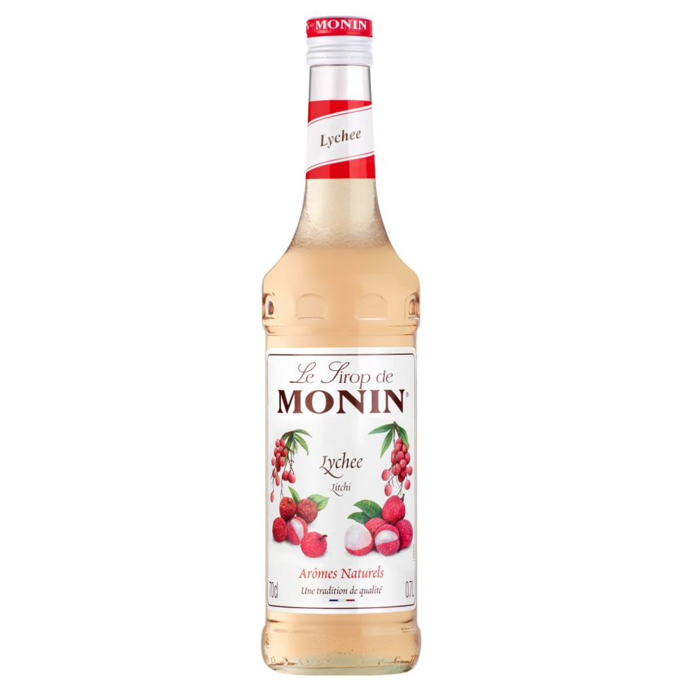 Monin Lychee Syrup 70 cl ryhmässä Baari & Viini / Baaritarvikkeet / Muut baaritarvikkeet @ KitchenLab (1083-30736)