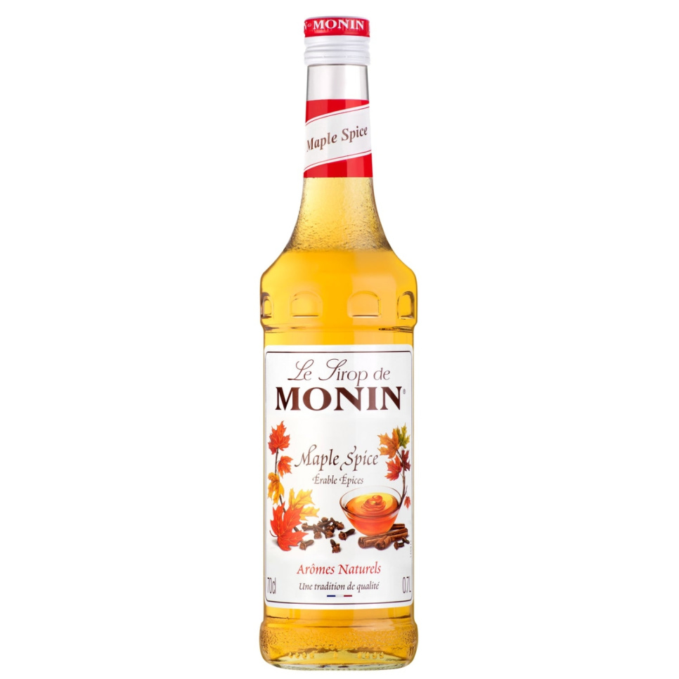 Monin Maple Spice Syrup 70 cl ryhmässä Baari & Viini / Baaritarvikkeet / Muut baaritarvikkeet @ KitchenLab (1083-30740)