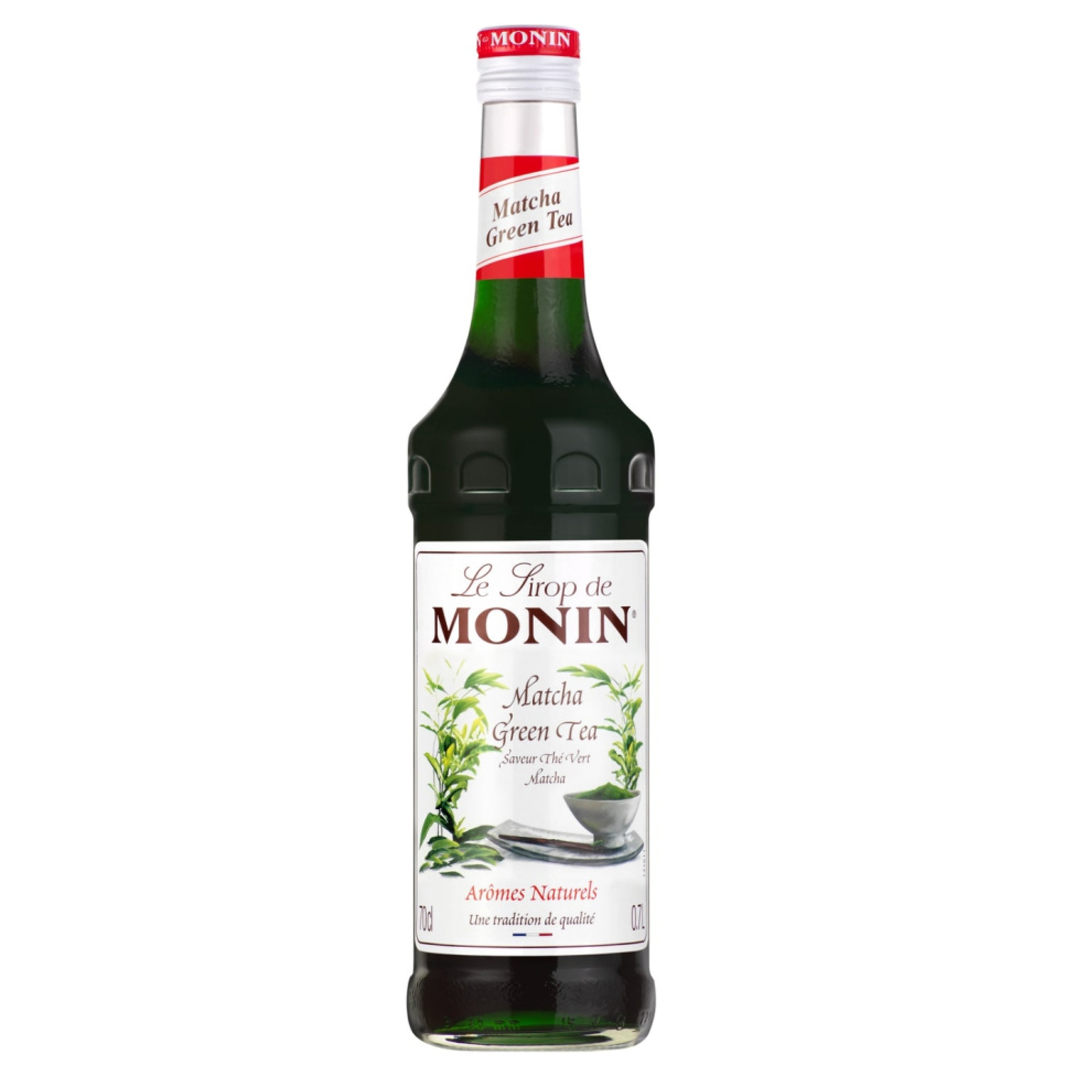 Monin Matcha Green Tea Syrup 70 cl ryhmässä Baari & Viini / Baaritarvikkeet / Muut baaritarvikkeet @ KitchenLab (1083-30741)