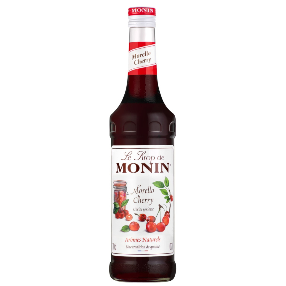 Monin Morello Cherry Syrup 70 cl ryhmässä Baari & Viini / Baaritarvikkeet / Muut baaritarvikkeet @ KitchenLab (1083-30744)