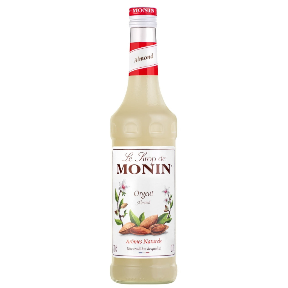 Monin Orgeat/Almond Syrup 70 cl ryhmässä Baari & Viini / Baaritarvikkeet / Muut baaritarvikkeet @ KitchenLab (1083-30748)