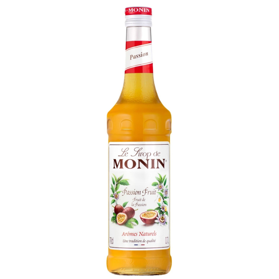 Monin Passionfruit Syrup 70 cl ryhmässä Baari & Viini / Baaritarvikkeet / Muut baaritarvikkeet @ KitchenLab (1083-30749)