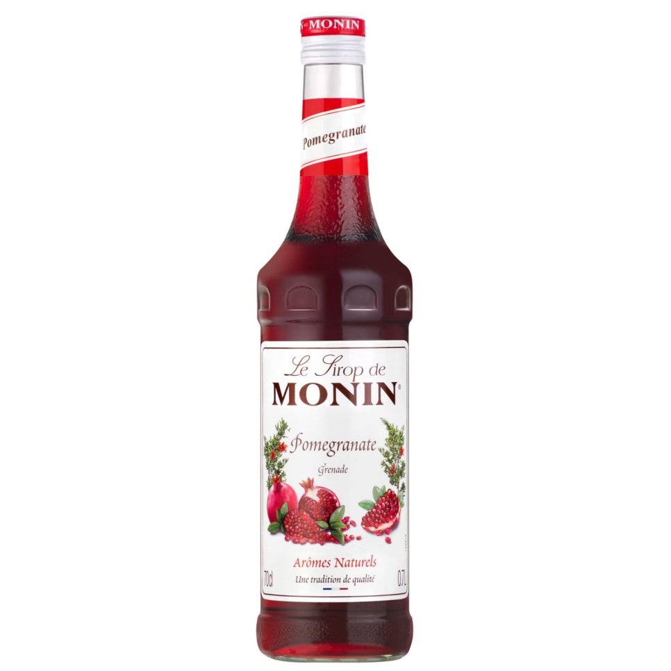 Monin Pomegranate Syrup 70 cl ryhmässä Baari & Viini / Baaritarvikkeet / Muut baaritarvikkeet @ KitchenLab (1083-30756)