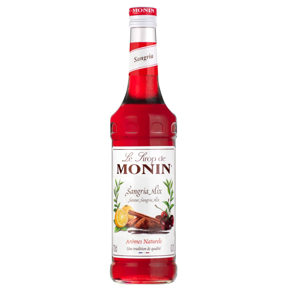 Monin Sangria Mix Syrup 70 cl ryhmässä Baari & Viini / Baaritarvikkeet / Muut baaritarvikkeet @ KitchenLab (1083-30764)