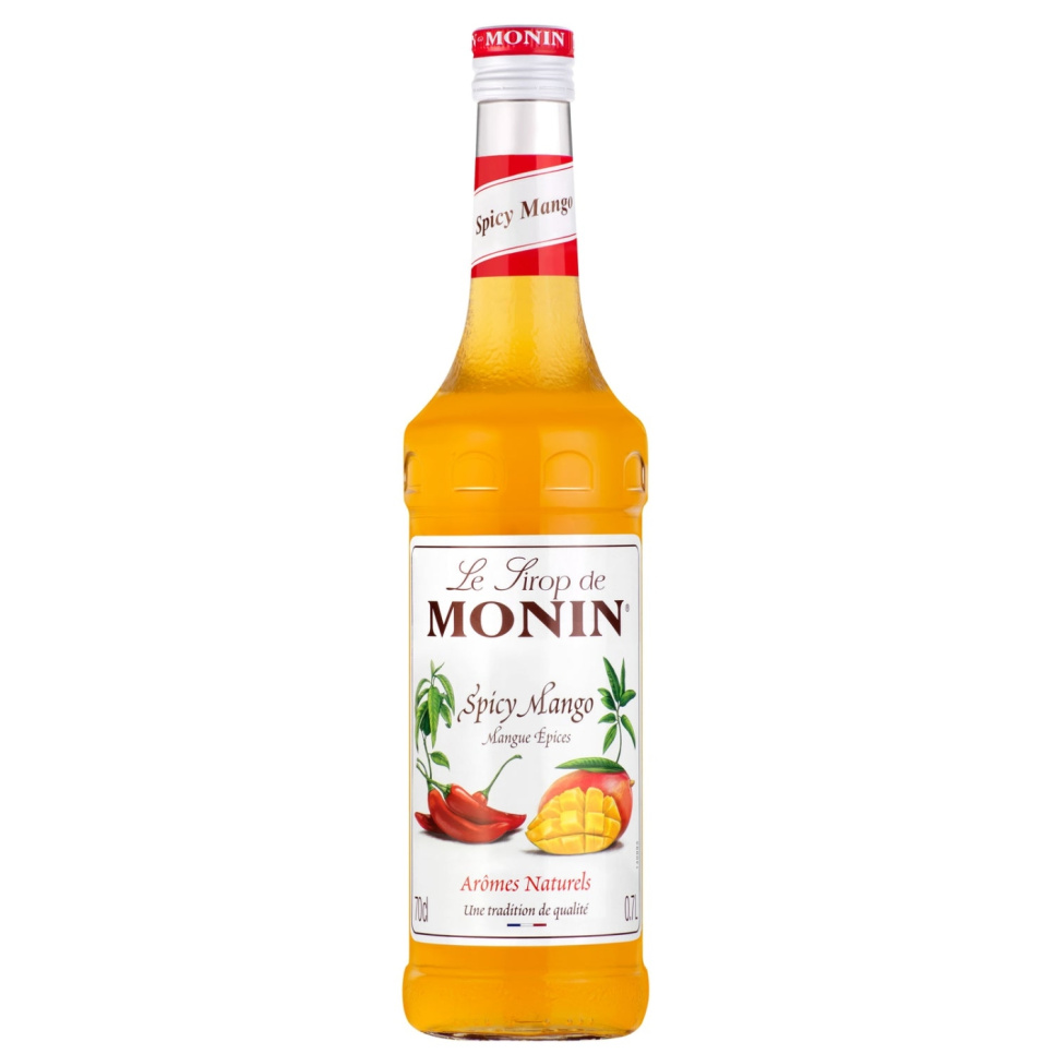 Monin Spicy Mango Syrup 70 cl ryhmässä Baari & Viini / Baaritarvikkeet / Muut baaritarvikkeet @ KitchenLab (1083-30766)