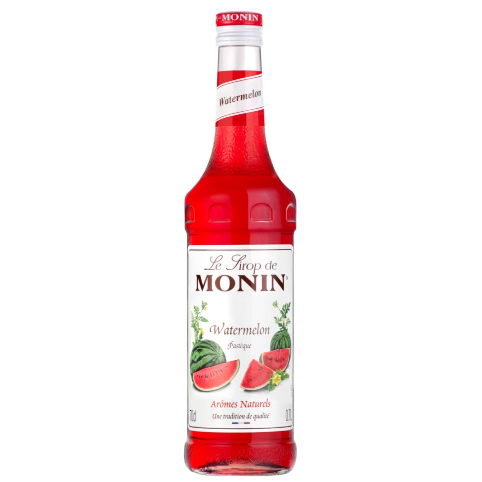 Monin Watermelon Syrup 70 cl ryhmässä Baari & Viini / Baaritarvikkeet / Muut baaritarvikkeet @ KitchenLab (1083-30775)