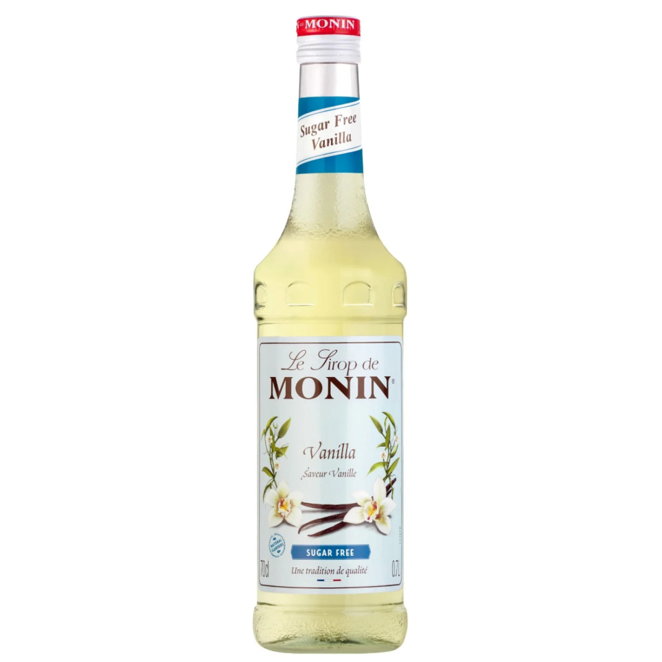 Monin Sugarfree Vanilla Syrup 70 cl ryhmässä Baari & Viini / Baaritarvikkeet / Muut baaritarvikkeet @ KitchenLab (1083-30791)