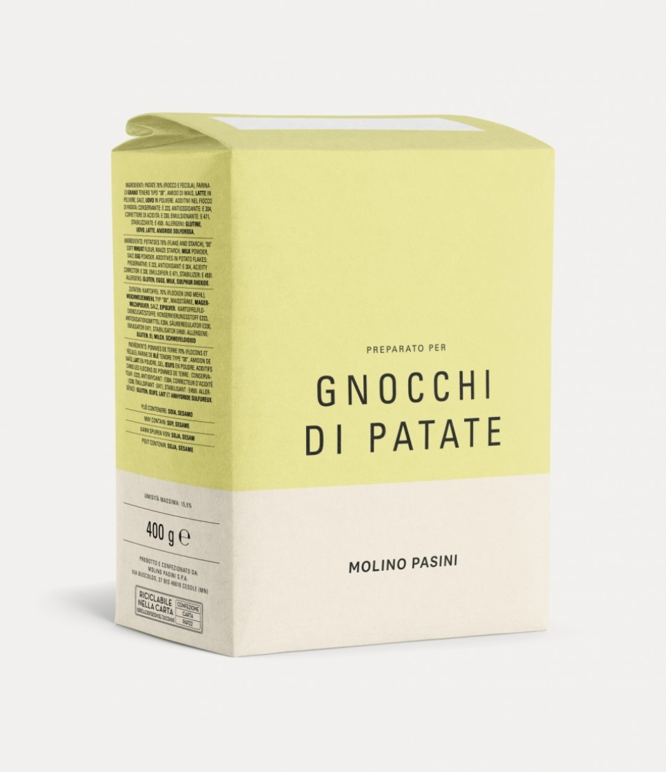 Jauhoseos, Gnocchi di Patate, 400g - Molini Pasini ryhmässä Ruoanlaitto / Tuontituotteet @ KitchenLab (2022-30924)