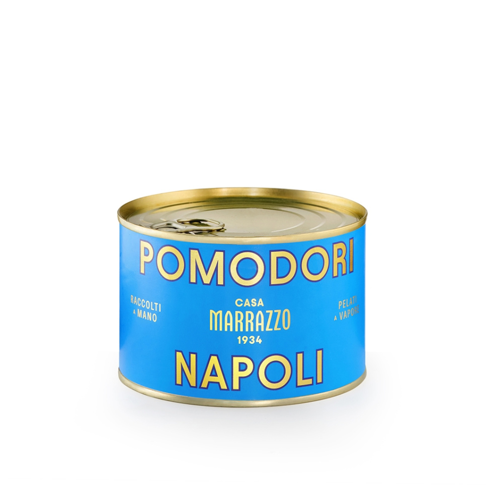 kokonaiset tomaattisäilykkeet, Pomodori Napoli, 420g - Casa Marrazzo ryhmässä Ruoanlaitto / Tuontituotteet @ KitchenLab (2022-30925)